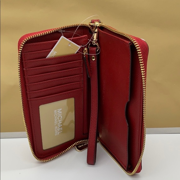 Michael Kors Jet Set Travel Phone Wallet Wristlet - Picture 16 of 16